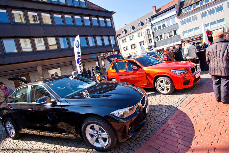 Autoschau beim Frühlingsfest