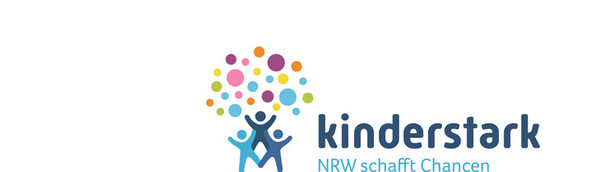 Logo des Projektes ''kinderstark - NRW schafft Chancen''