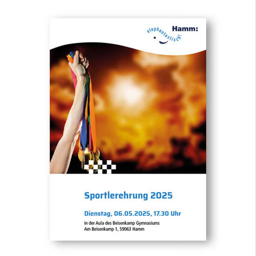 Titelbild zur Broschüre der Sportlerehrung