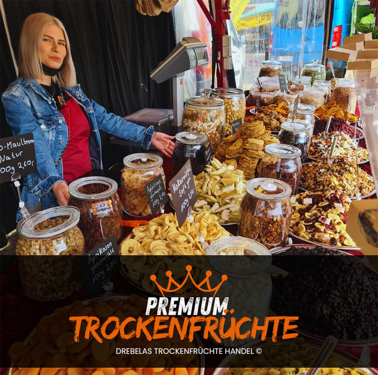 Drebelas Trockenfrüchte Handel