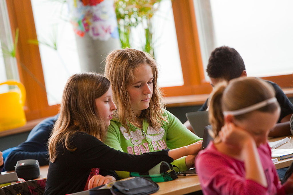 Praktischer Unterricht mittels iPad an der Konrad- Adenauer Realschule in Rhynern