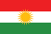 Flagge Kurdistan