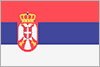 Flagge Serbien