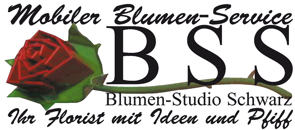 20220127 Schwarz BSS Logo 2020 Logo BSS - Blumen-Studio Schwarz
