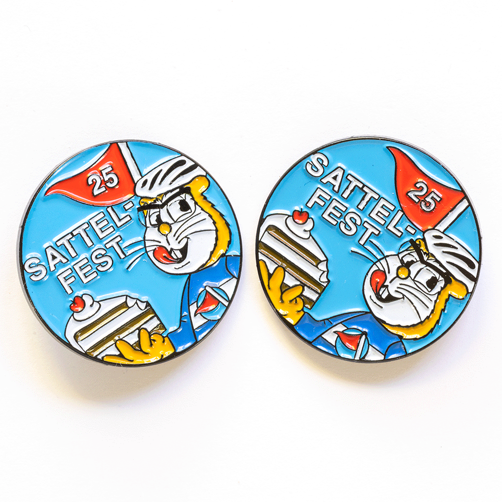Pin Sattel-Fest