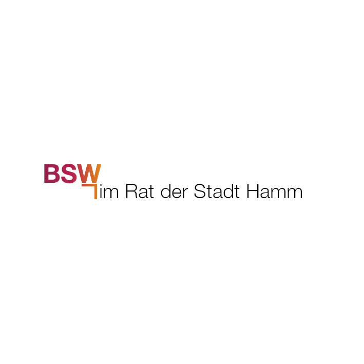 Logo BSW &ndash; B&uuml;ndnis Sahra Wagenknecht &ndash; F&uuml;r Vernunft und Gerechtigkeit im Rat der Stadt Hamm