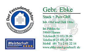 Logo Gebrüder Ebke Stuck+Putz GbR