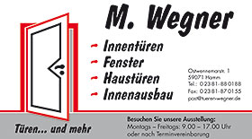 Tueren Wegner Logo 280