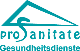 Pro sanitate gruen 280 Logo pro sanitate Gesundheitsdienst