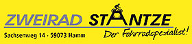 Stantze auf gelb 280 Logo Zweirad Stantze