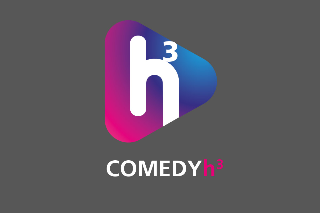 Rubrikbild h3 Comedy Logo H3 - Rubrik Comedy