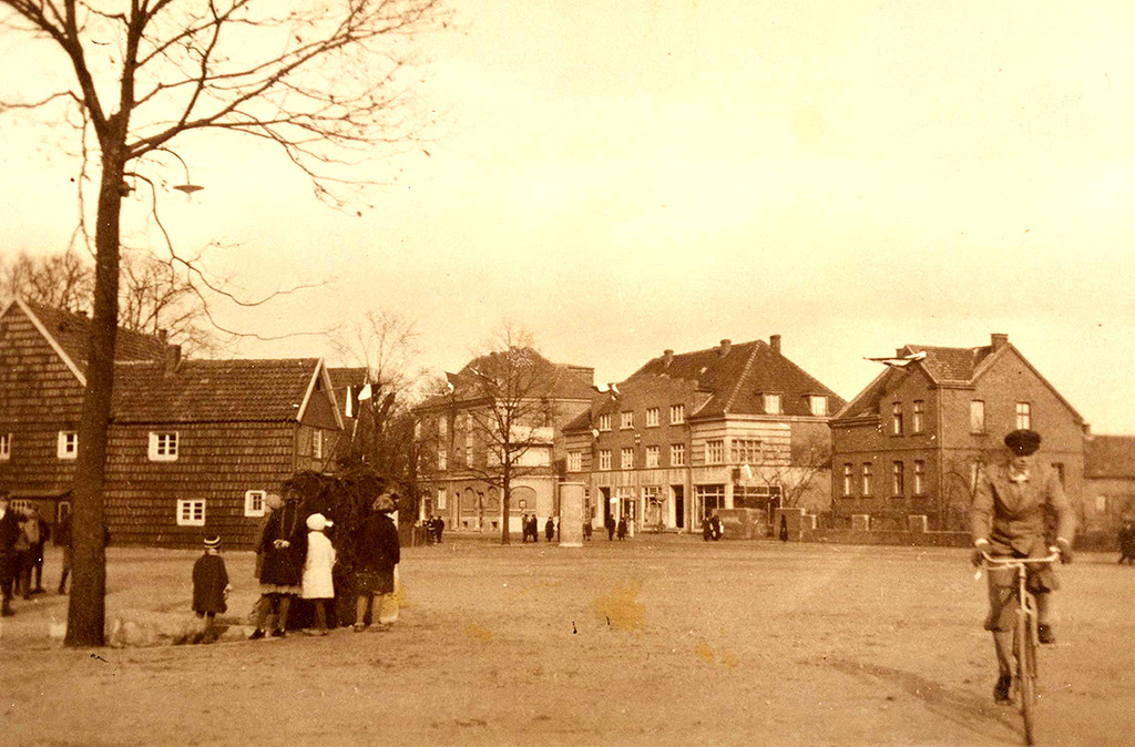 Der Herringer Markt um 1930