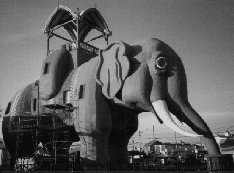 Elefanten-Skulptur Lucy aus New Jersey