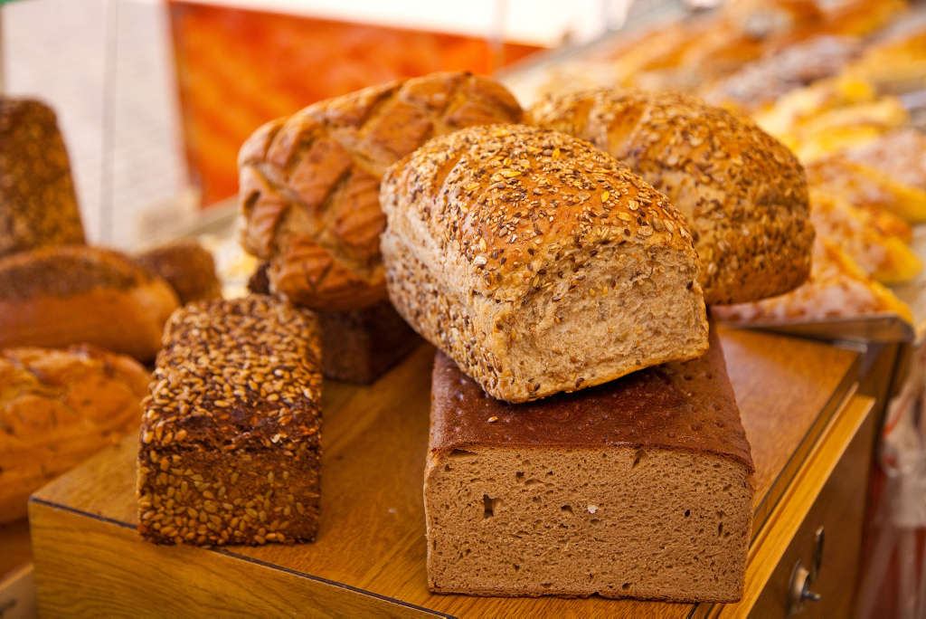 verschiedene Brotsorten