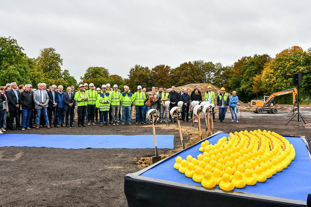 Spatenstich Wassersportzentrum