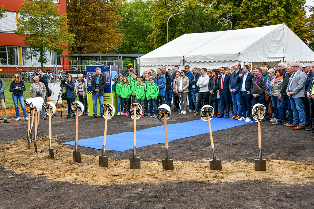 Spatenstich Wassersportzentrum