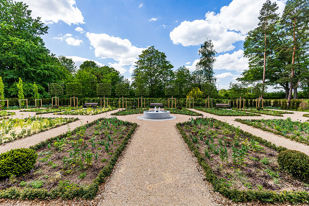 Gradierwerksgarten im Kurpark