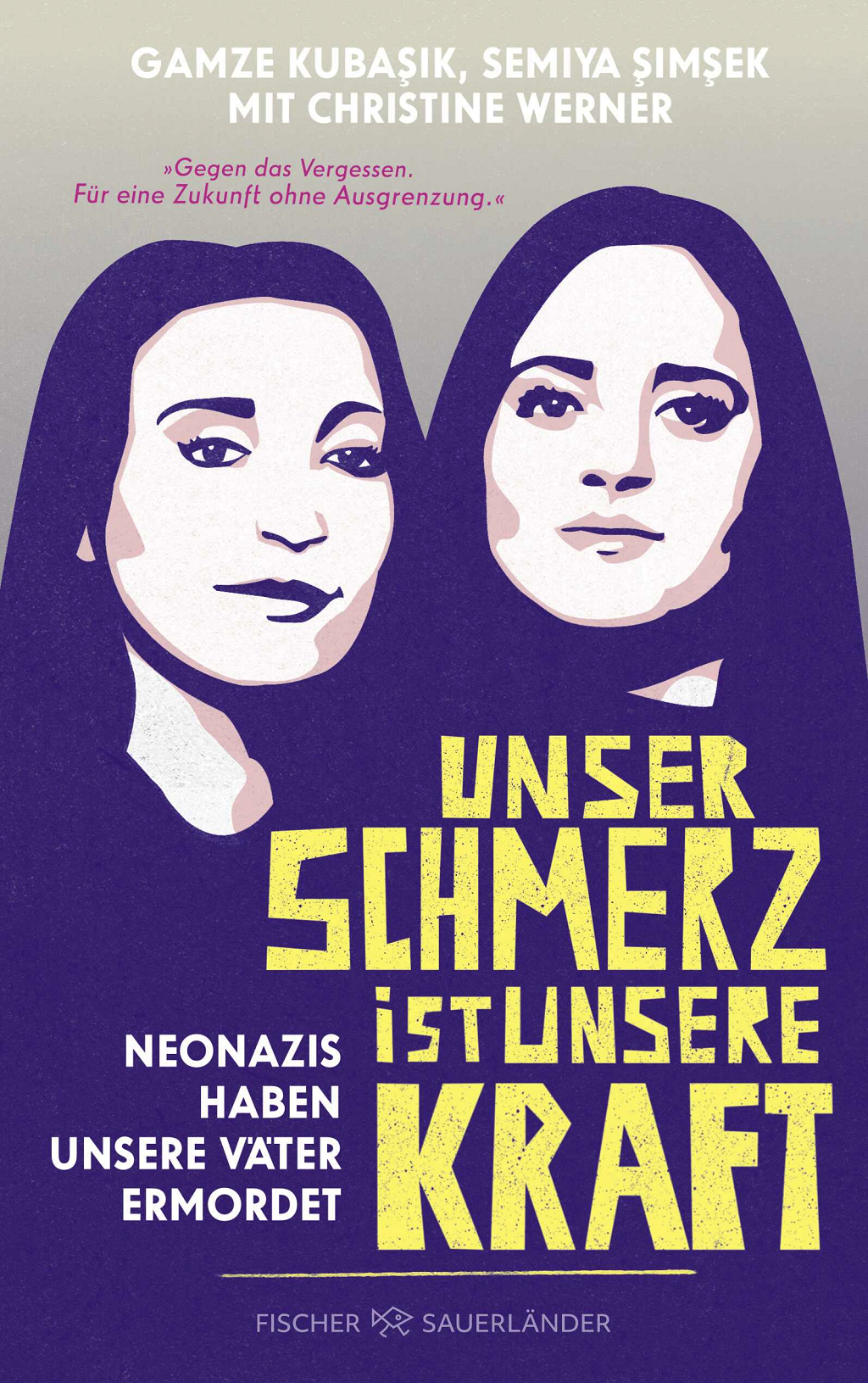 Bild zeigt das Cover zum Buch ''Unser Schmerz ist unsere Kraft''