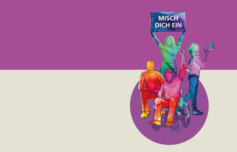 Deckblatt der Broschüre zu den ''Hammer Wochen gegen Rassismus''