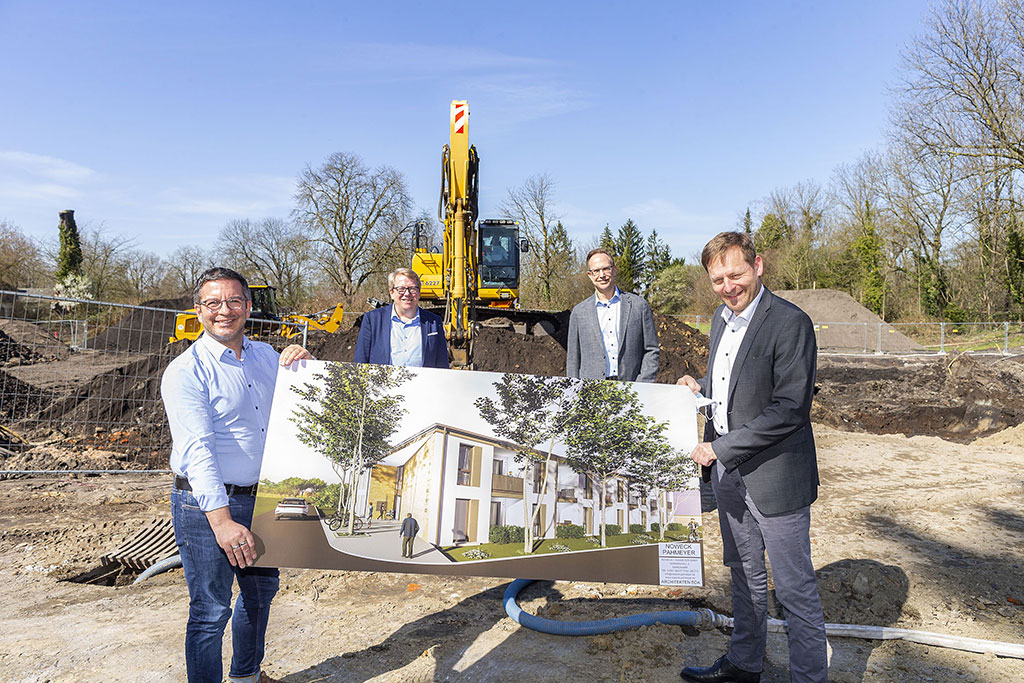 v. li. n. re.: Marc Herter, Andreas Mentz, Thomas Jörrißen, Thorsten Berger