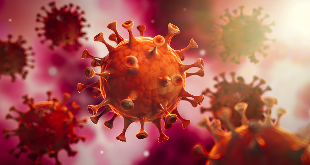 AdobeStock 318040586 Darstellung des Coronavirus