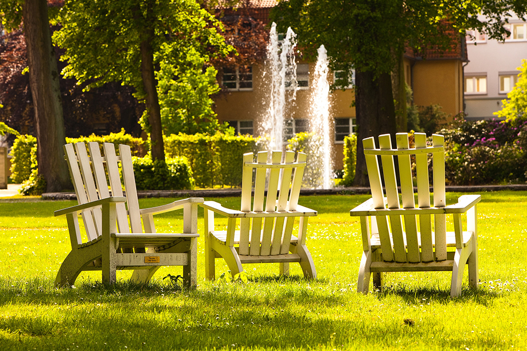 Der Hammer Kurpark im Frühling