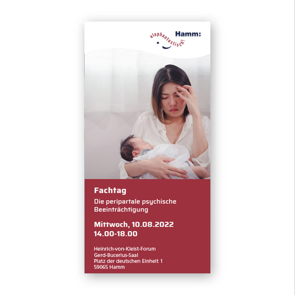 Titelbild des Flyers ''Fachtag Frühe Hilfen'' Titelbild des Flyers ''Fachtag Frühe Hilfen''