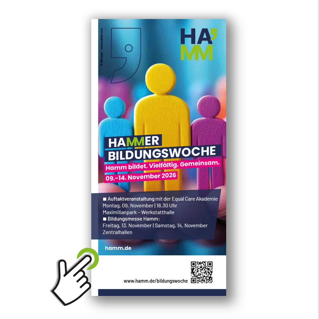 Titelbild des Programmheftes zur Bildungswoche 2026