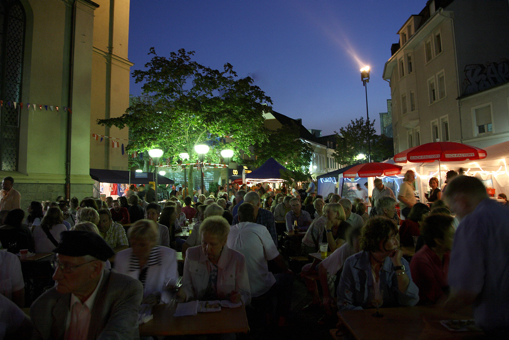 Abendstimmung bei ''La Fete''